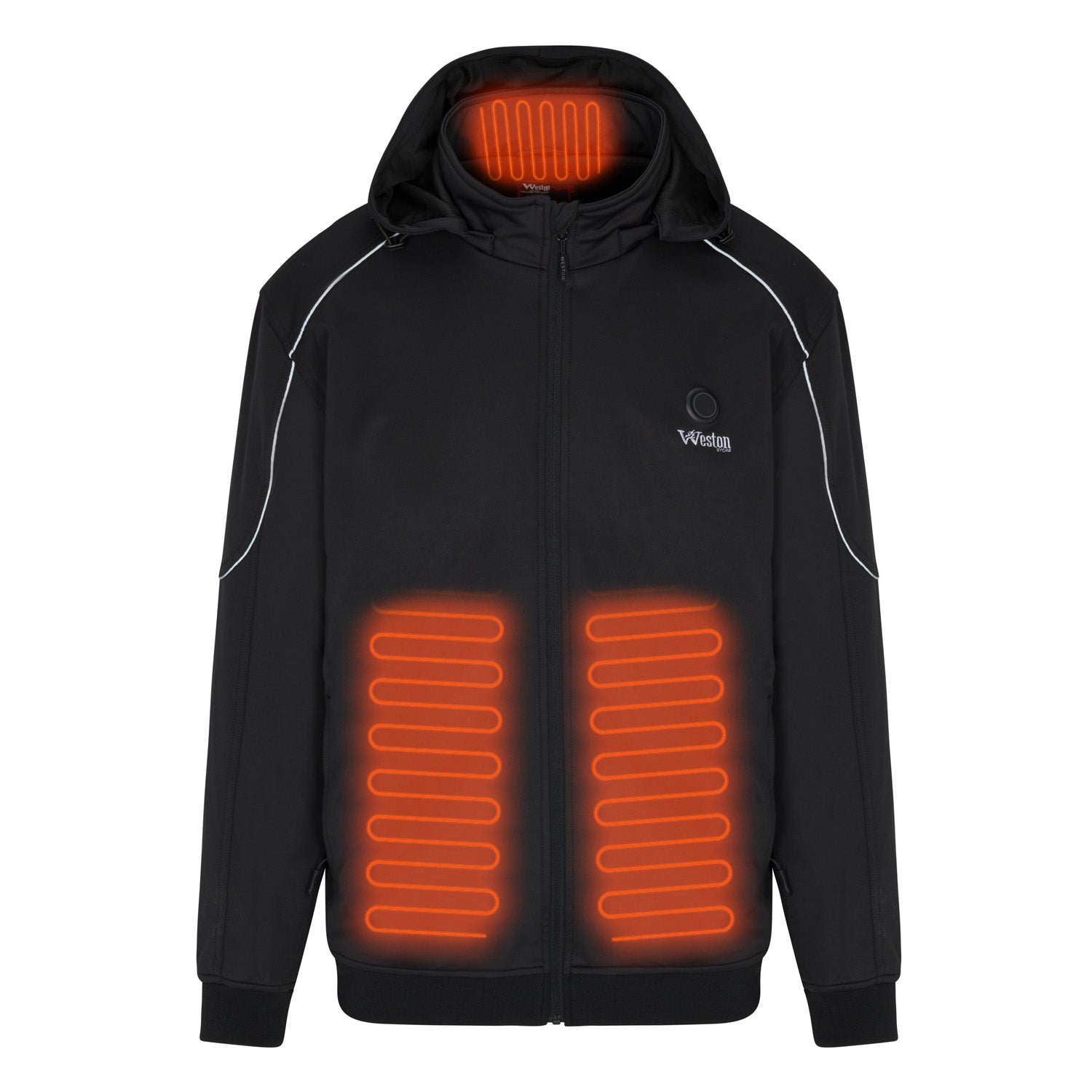 Winter jacket with on sale built in heater